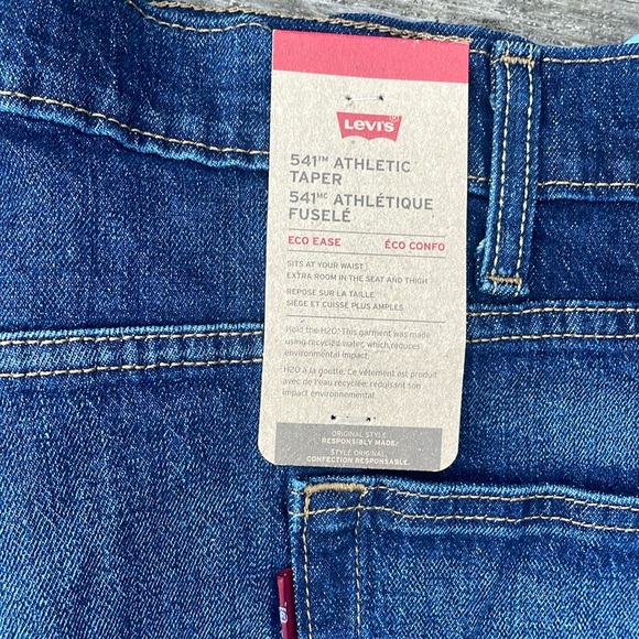 NWT 541™ ATHLETIC TAPER MEN'S JEANS (BIG & TALL) 52/34 - Picture 6 of 14